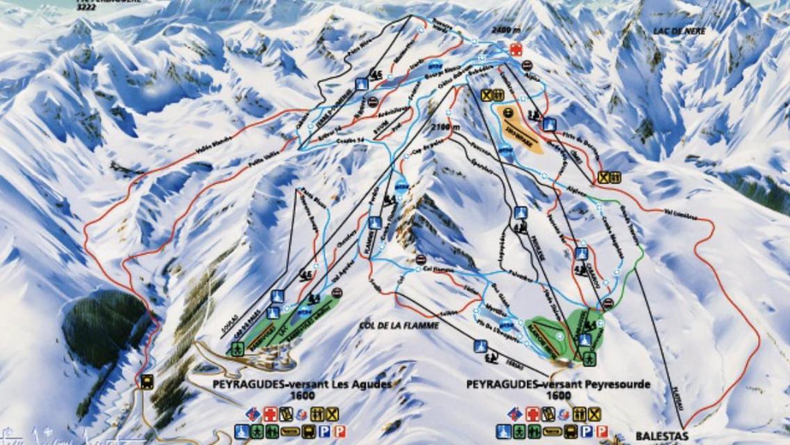 Station De Peyragudes Versant Les Agudes - 6 Pers * Gouaux-de-Larboust